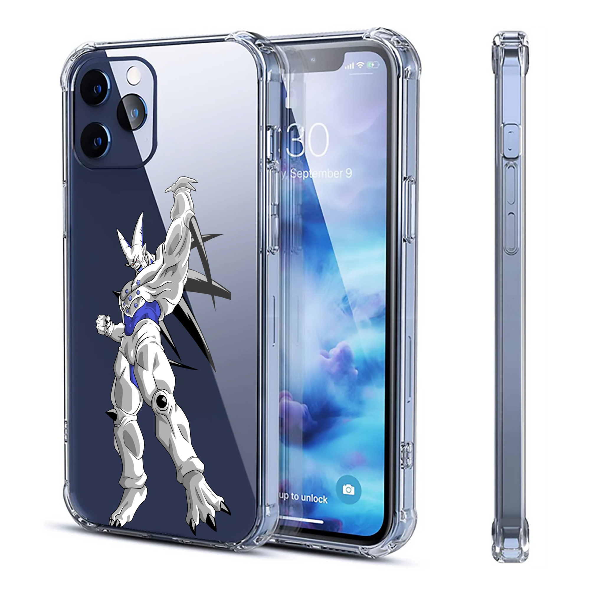 （画像用） ドラゴンボール DRAGON BALL 【iPhone 12シリーズ対応】透明スマホケース（クリアソフトケース）